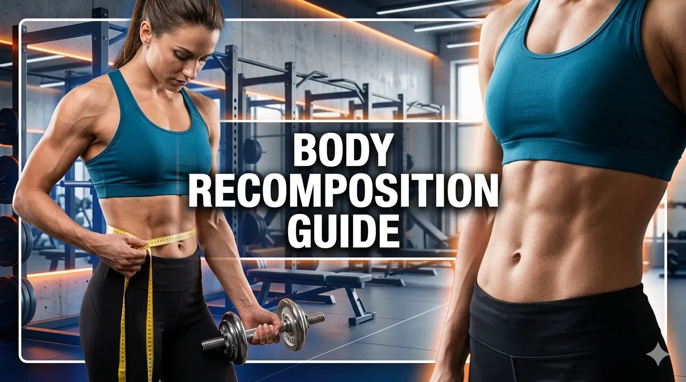 Body Recomposition Guide 2026- Lose Fat and Gain Muscle Simultaneously