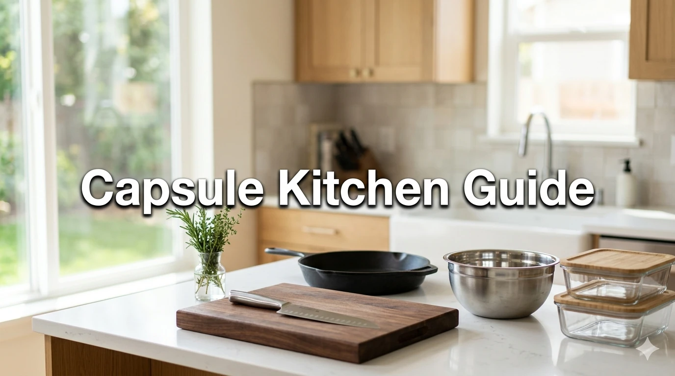 Capsule Kitchen and Minimalist Cooking Tools | eEraboti