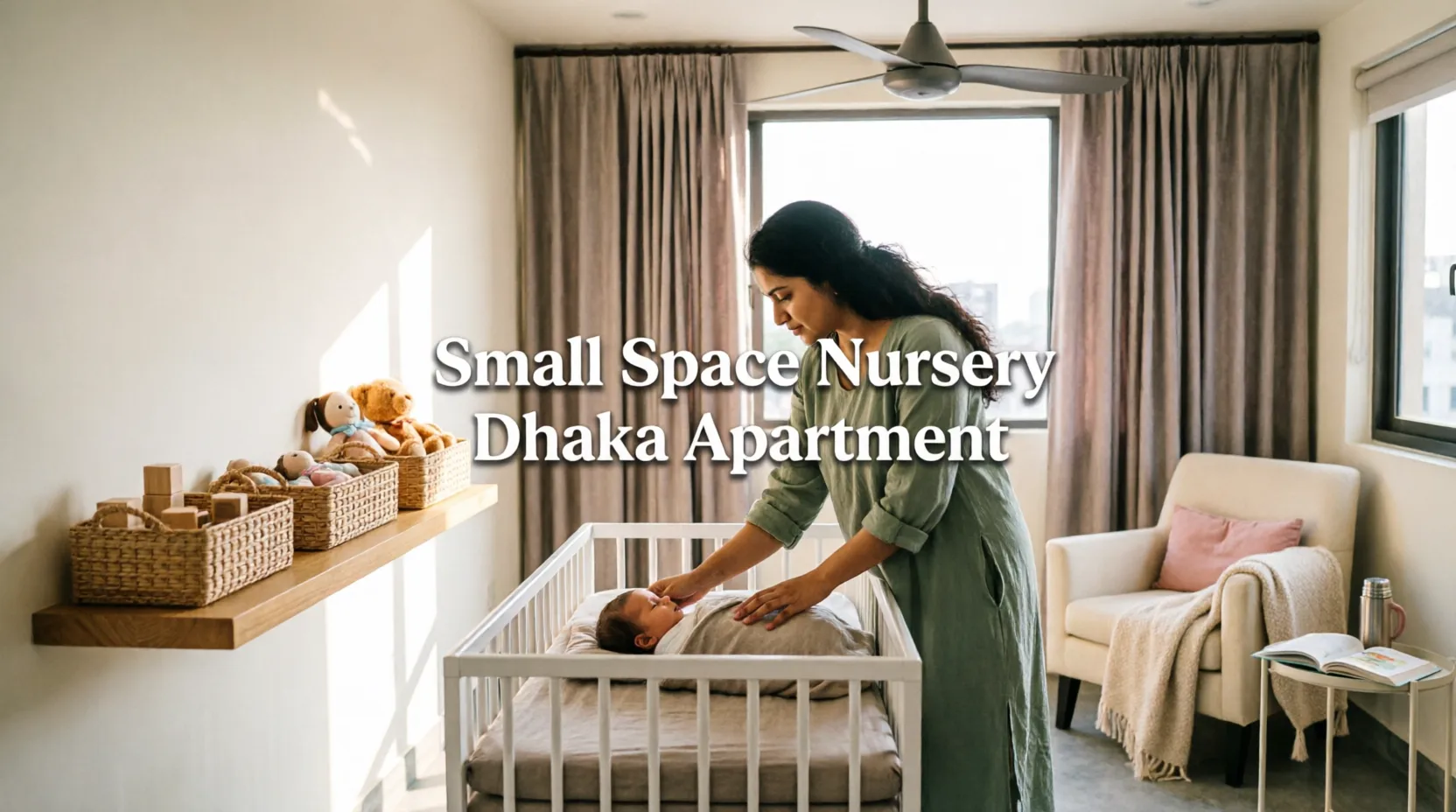 ছোট ঢাকার অ্যাপারটমেন্টে বেবি রুম সাজানোর আইডিয়া ও টিপস | eEraboti