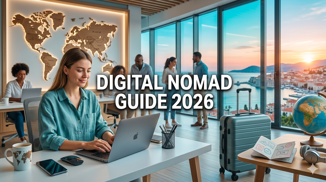Digital Nomad Guide 2026- How to Work and Travel the World Smartly