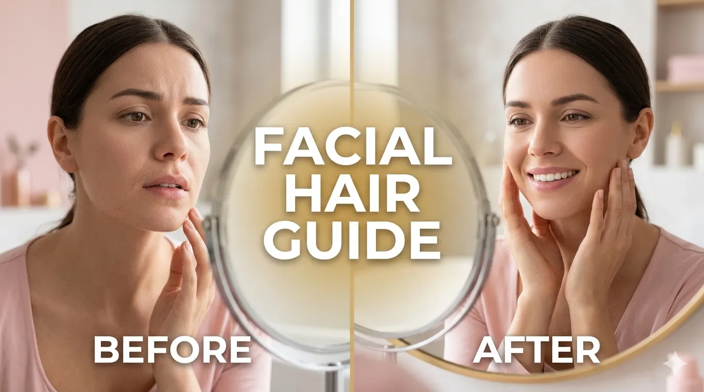 Excess Facial Hair in Women- Causes, PCOS and Safe Removal Guide 2026