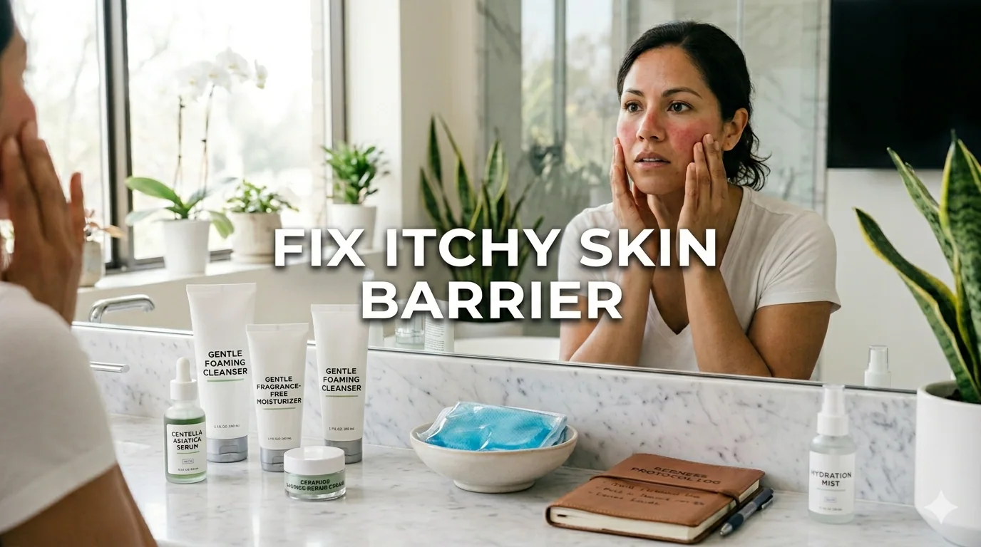Face Itching Relief 2026- Fix Compromised Moisture Barrier Fast