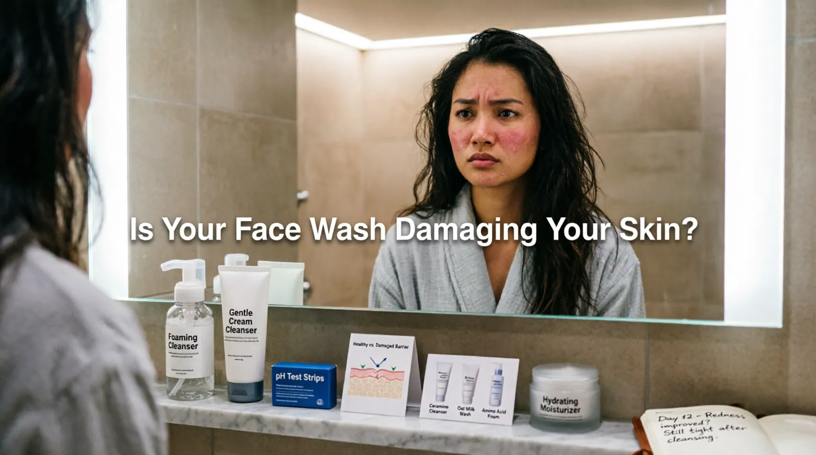 Is Your Face Wash Ruining Your Skin- 5 Moisture Barrier Mistakes