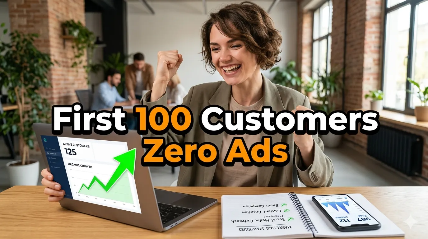 First 100 Customers Zero Ads Guide | eEraboti