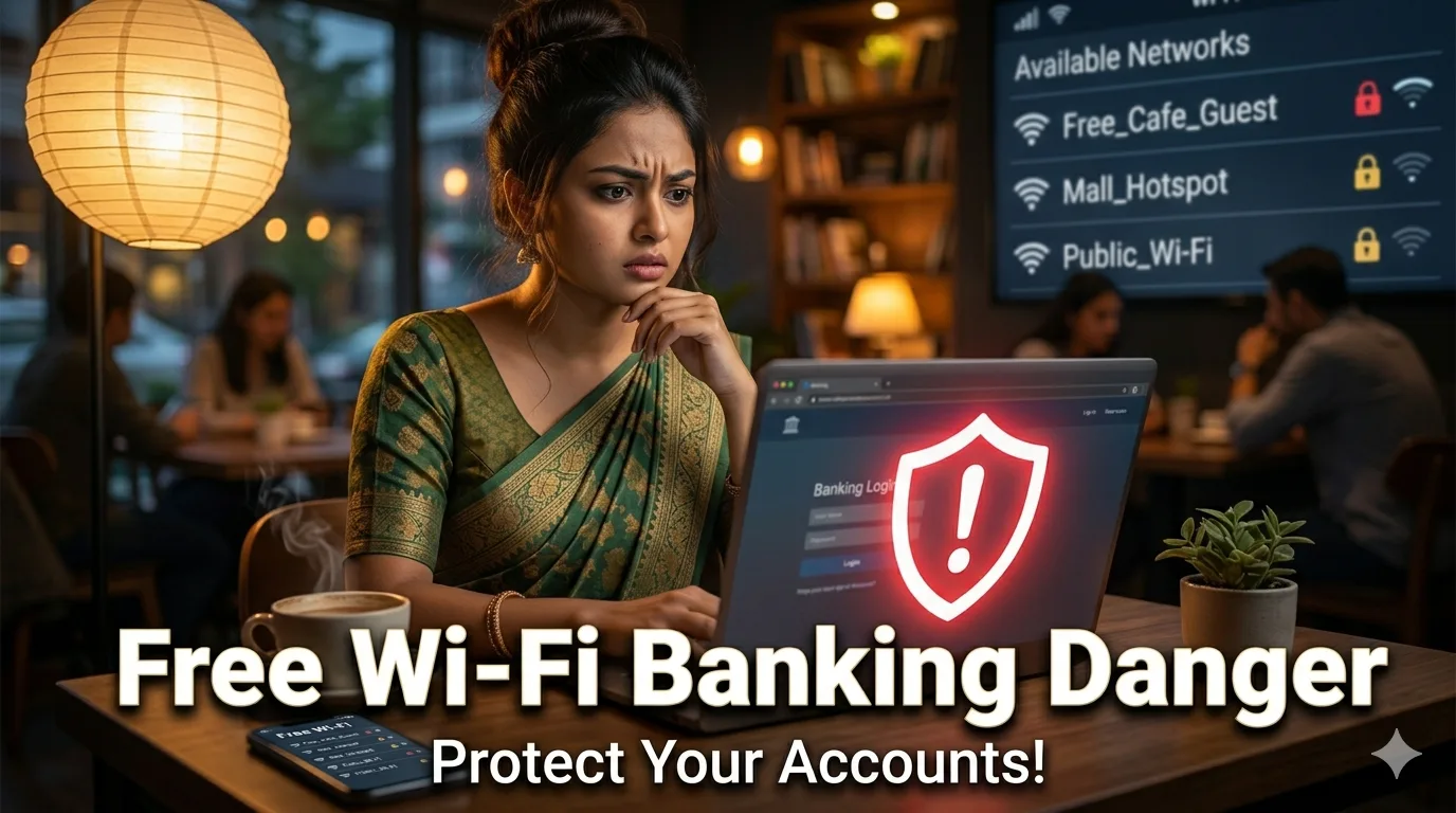 Hidden Risks of Free Wi-Fi- Why Banking at Coffee Shops is Dangerous