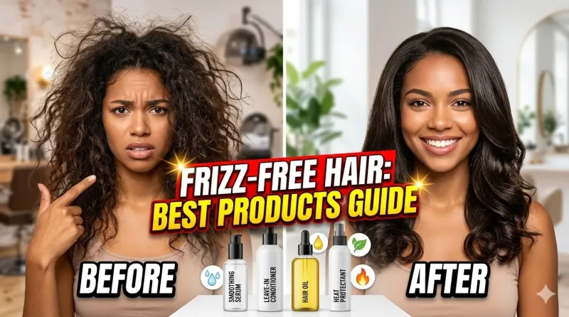 Frizz-Free Hair Guide- Best Products to Tame Unruly Locks