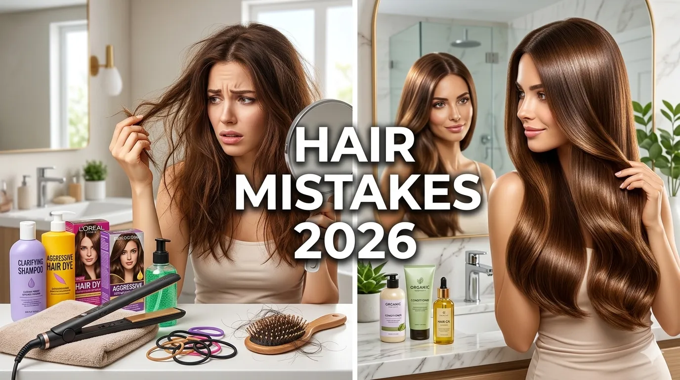 Top 10 Hair Care Mistakes to Avoid in 2026- Future-Proof Your Locks