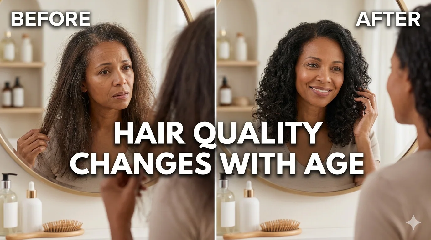 How Hair Quality Changes With Age 2026- Anti-Aging Tips for Strands