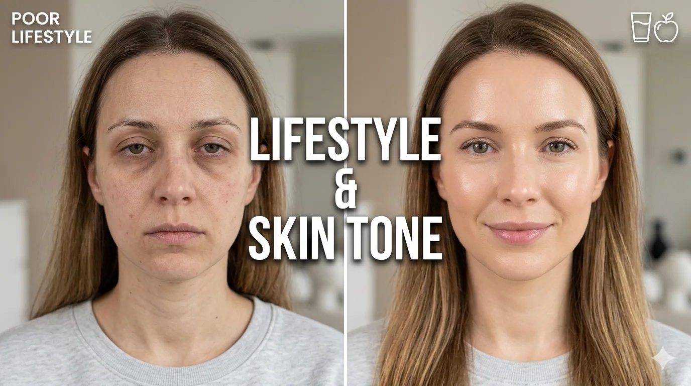 Lifestyle and Skin Tone 2026- How Daily Habits Reflect on Your Face