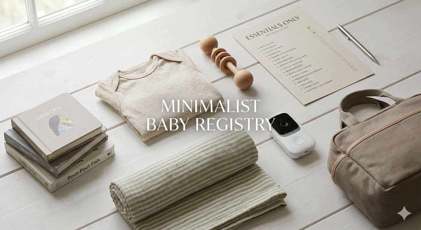 How to Build a Minimalist Baby Registry That Saves Money and Space