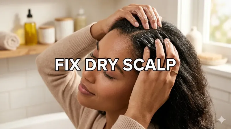 How to Fix Scalp Dryness and Itch- Ultimate Guide to Scalp Health