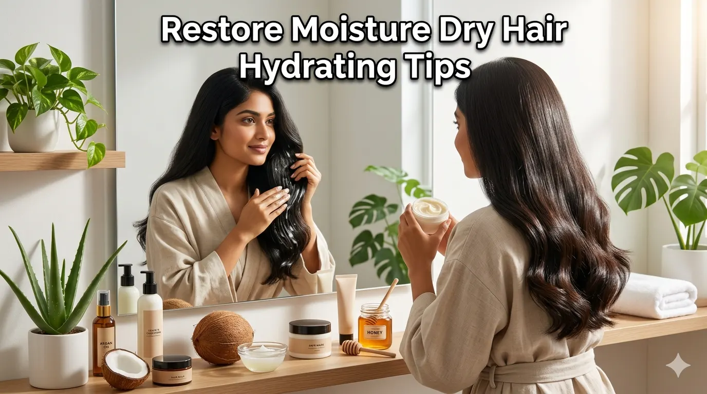 How to Restore Moisture to Dry Hair- 7 Hydrating Tips for Lush Locks