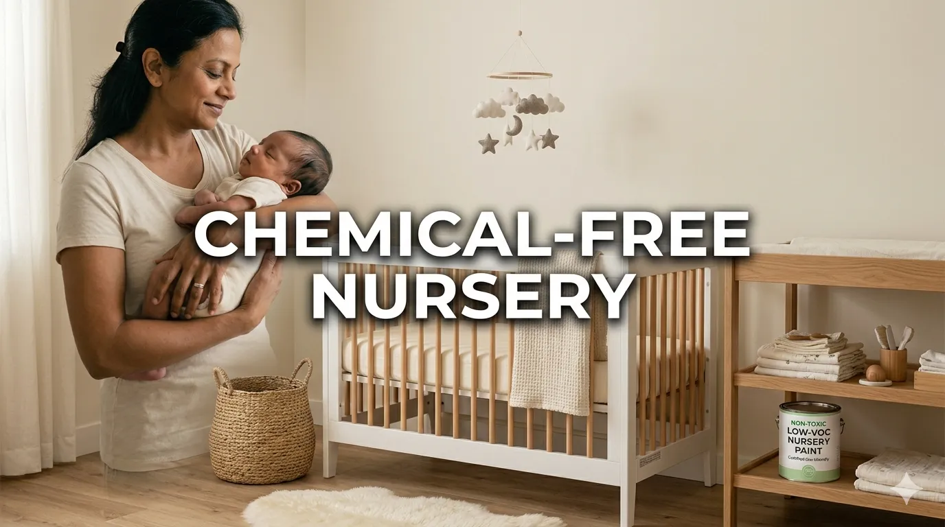 How to Set Up a Chemical-Free Nursery- 2026 Low-VOC Guide
