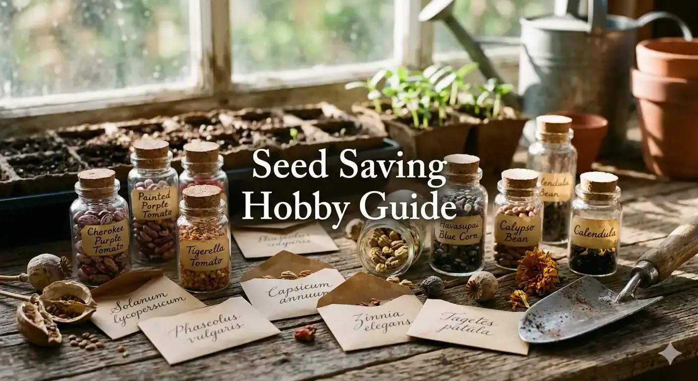 How to Start a Seed Saving Hobby to Preserve Local Plant Varieties