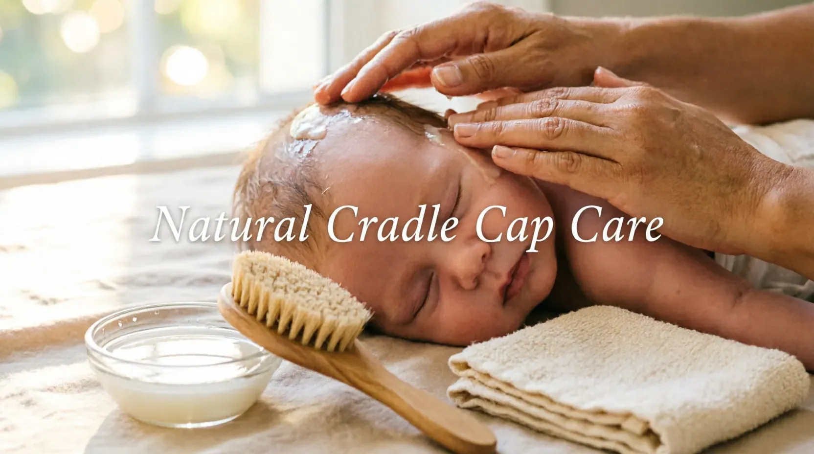 How to Treat Cradle Cap and Newborn Acne with Natural Remedies