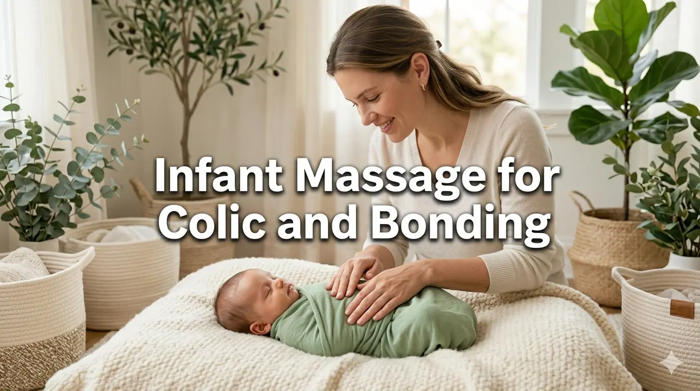 Infant Massage for Colic Relief and Emotional Bonding | eEraboti