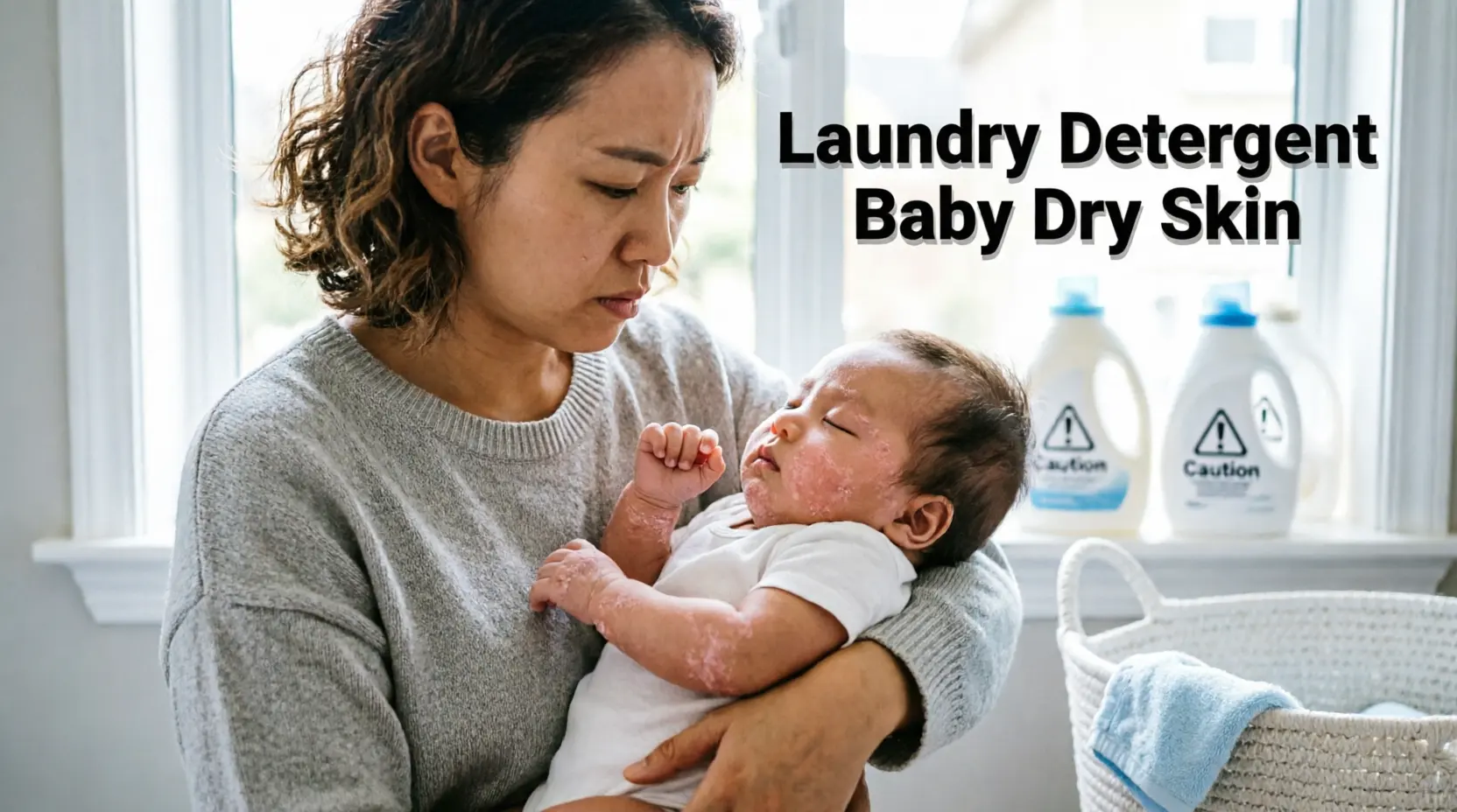 Is Your Laundry Detergent Drying Your Baby’s Skin- Hidden Causes