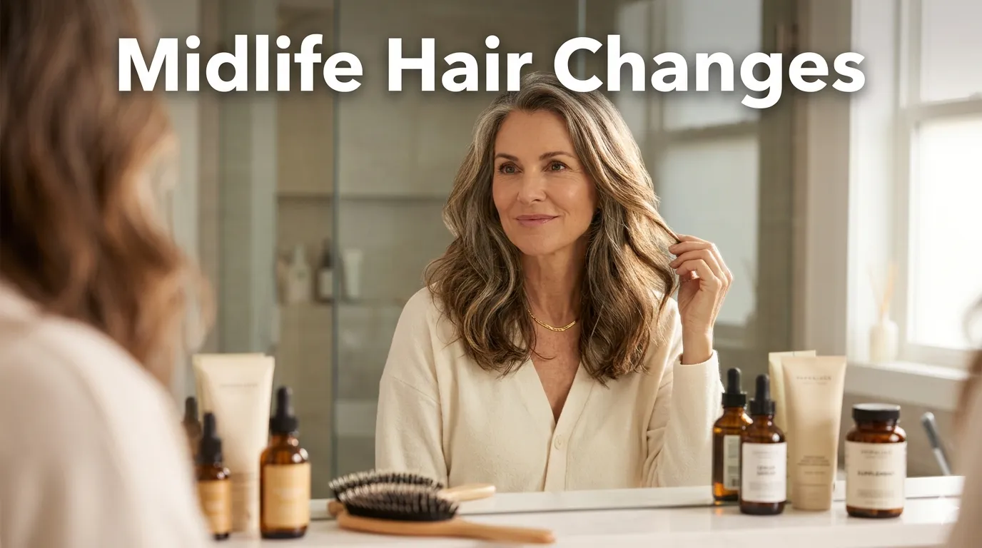 Midlife Hair Changes- 2026 Expert Guide to Hormonal Hair Care