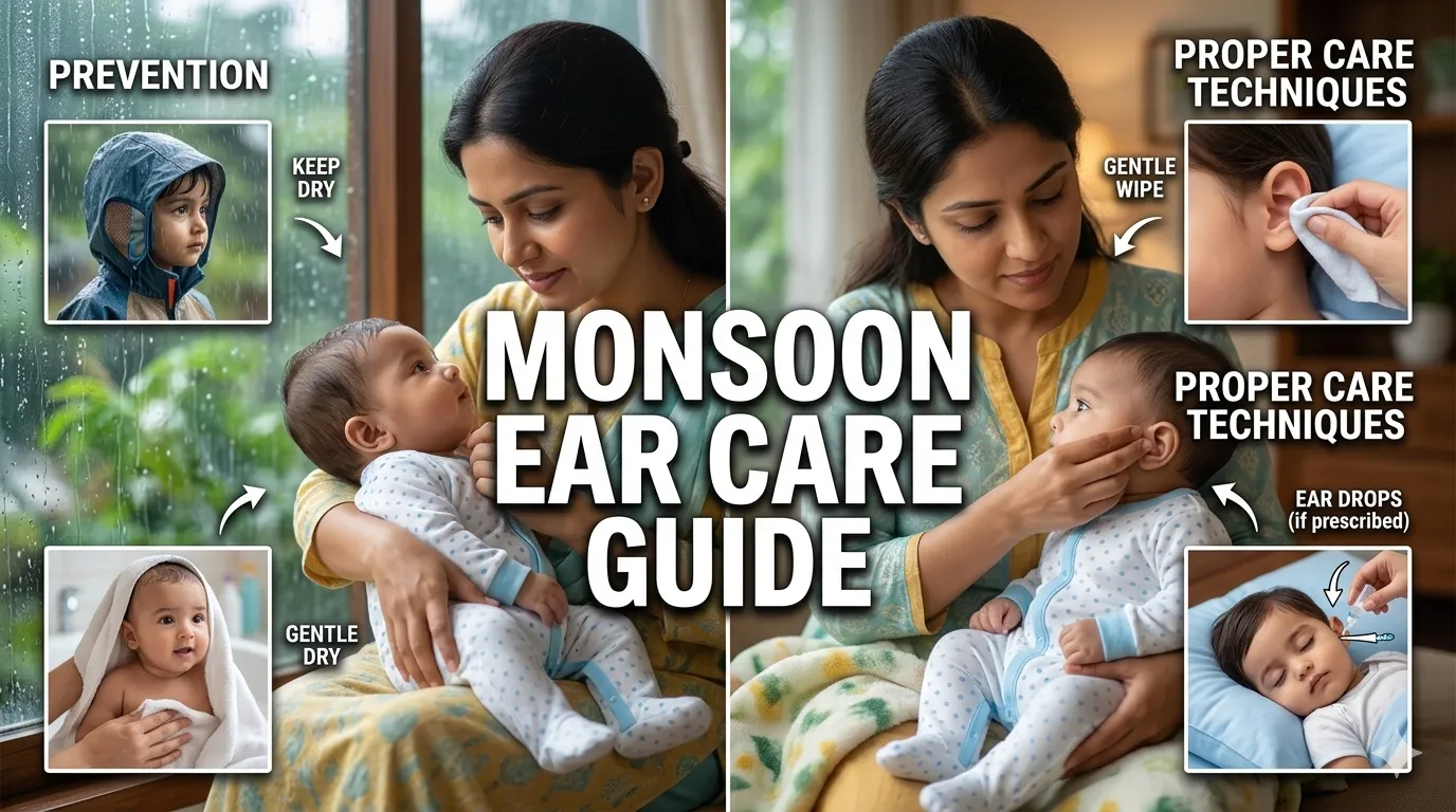 Monsoon Ear Care 2026- Protecting Your Baby from Fungal Infections