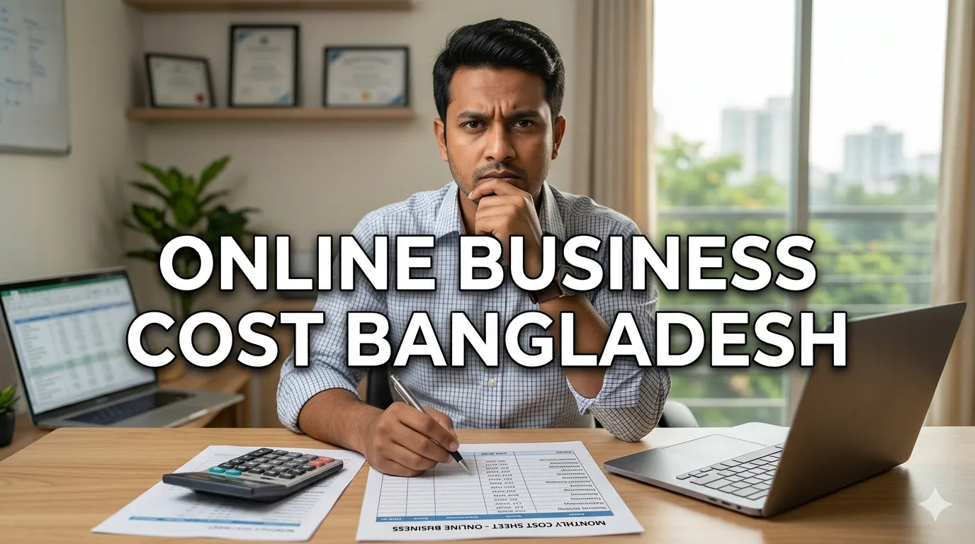 বাংলাদেশে অনলাইন ব্যবসার আসল খরচ- বাজেট ও গোপন খরচের হিসাব
