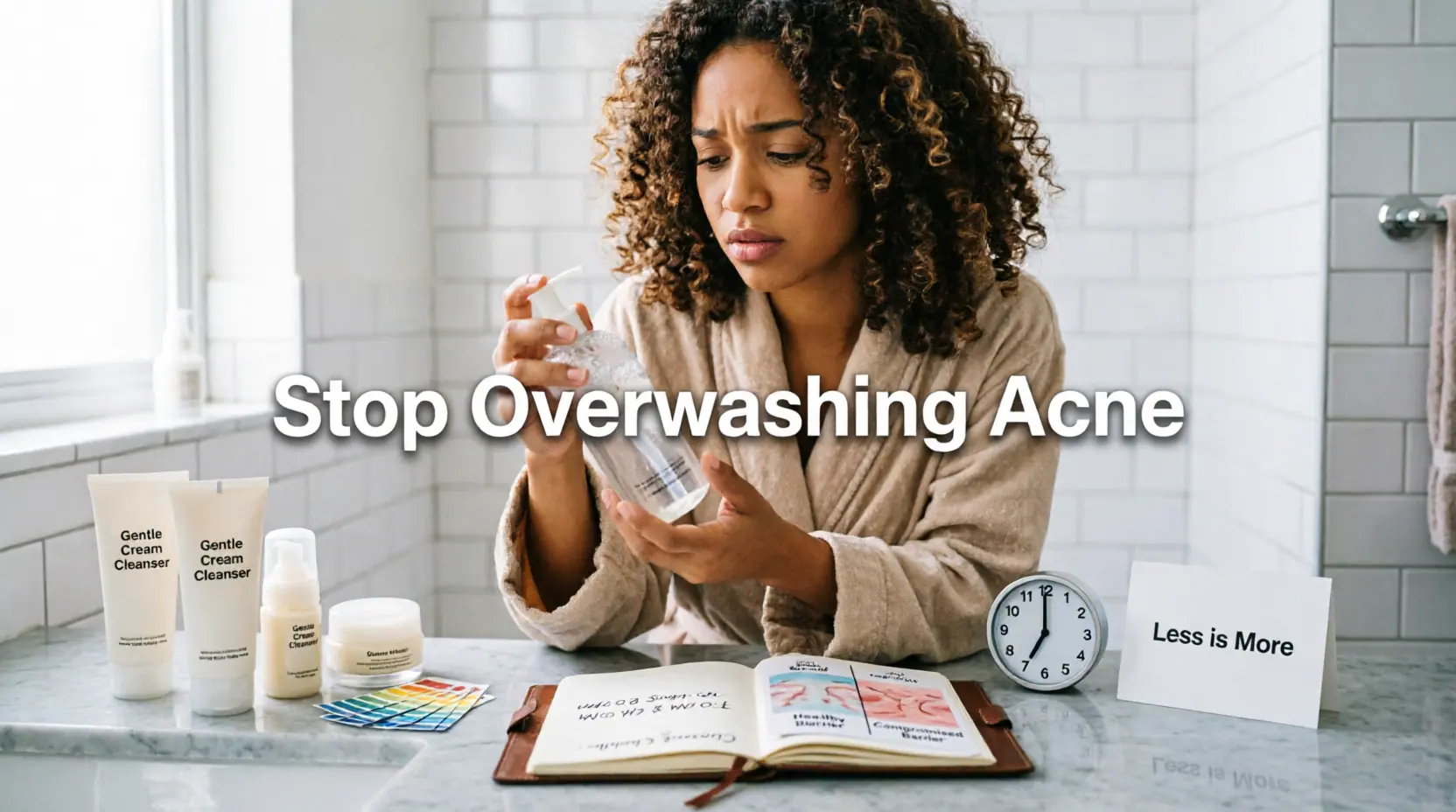 Overwashing Acne- Rebound Effect Truth | eEraboti