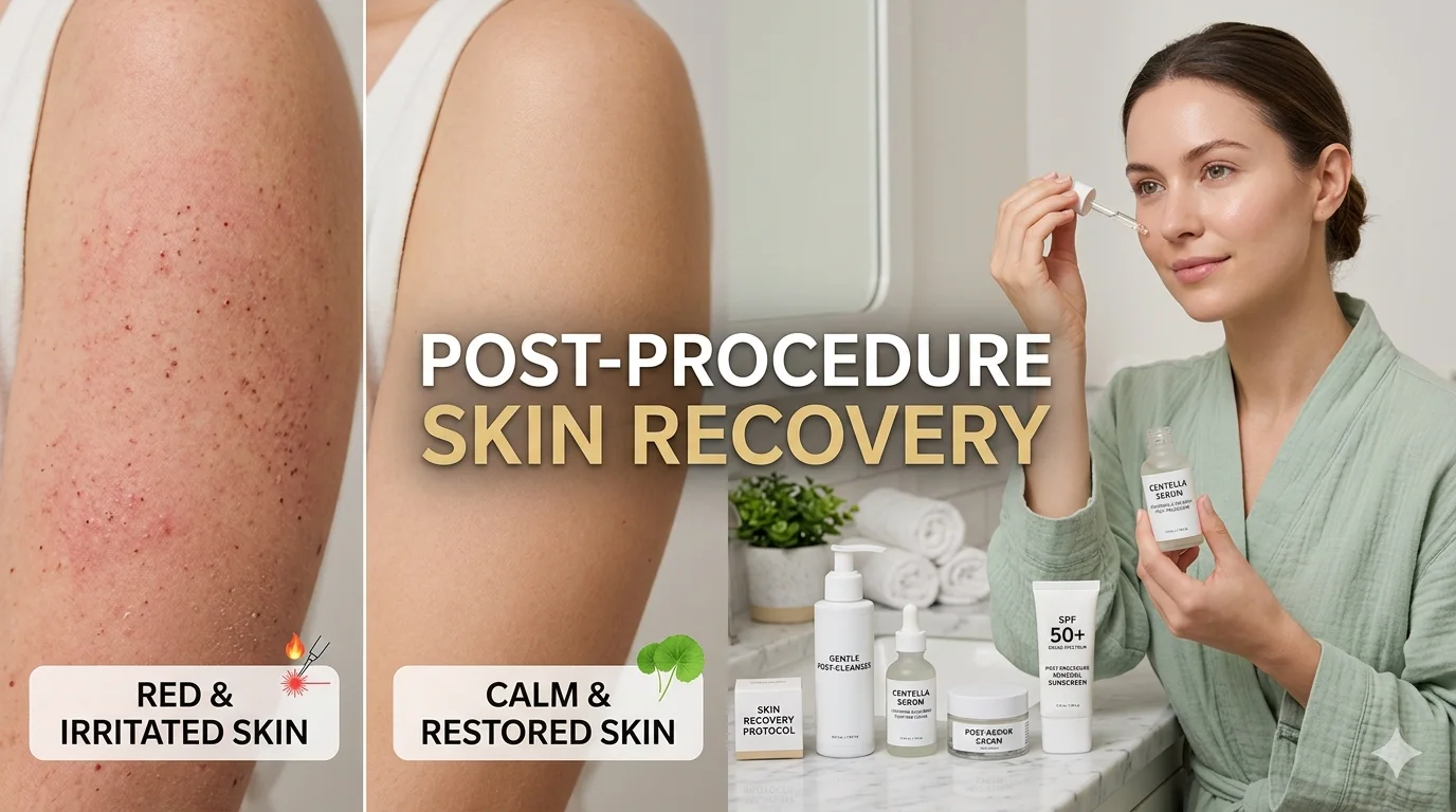 Post-Procedure Skin Recovery 2026- Calm Irritation and Restore Barrier