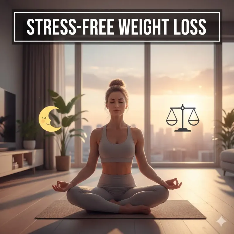 Stop Stress Weight Gain- Science-Backed Fixes for Poor Sleep and Fat