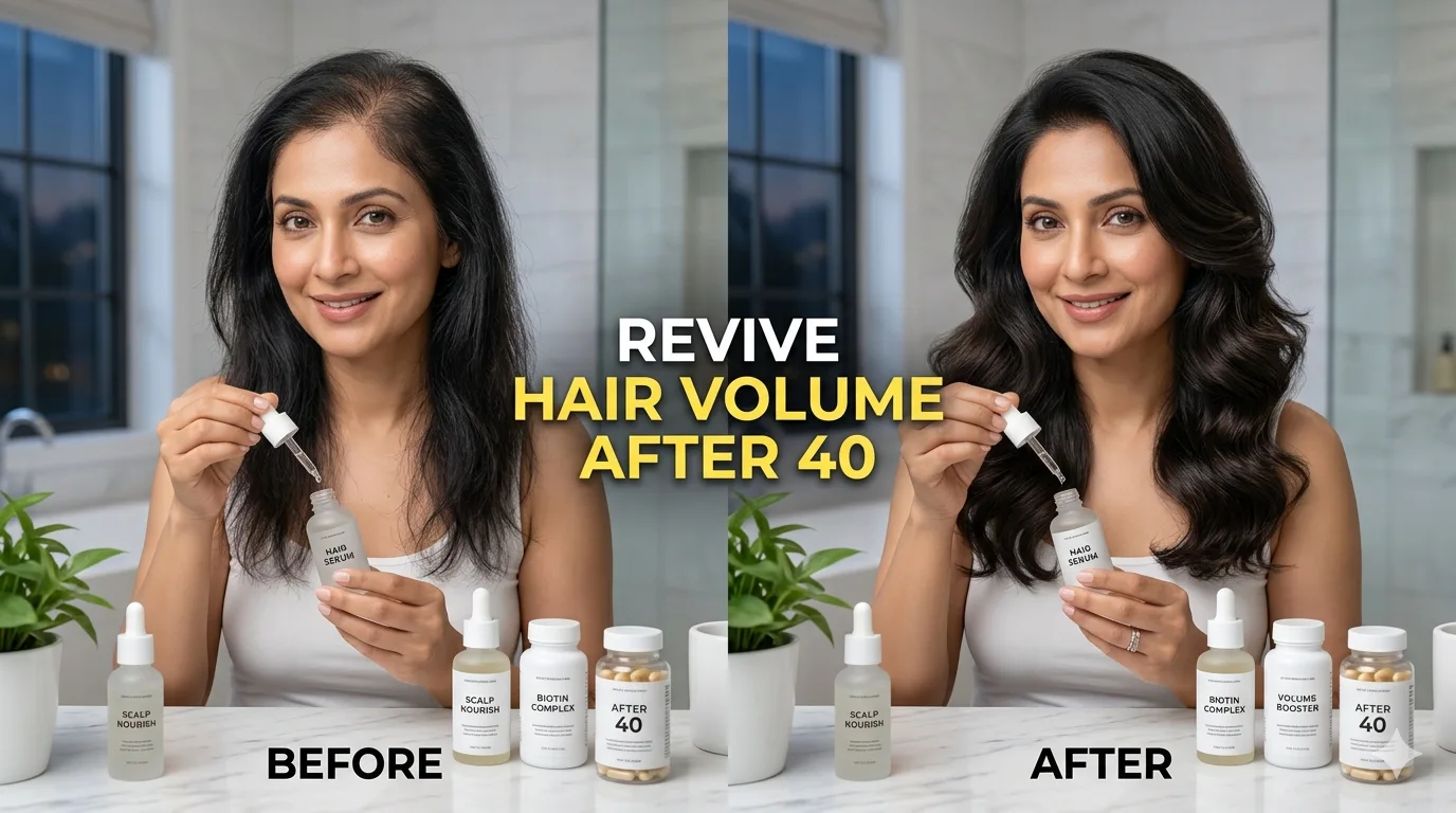 Thinning Hair After 40- 2026 Volume Revival and Scalp Health Guide
