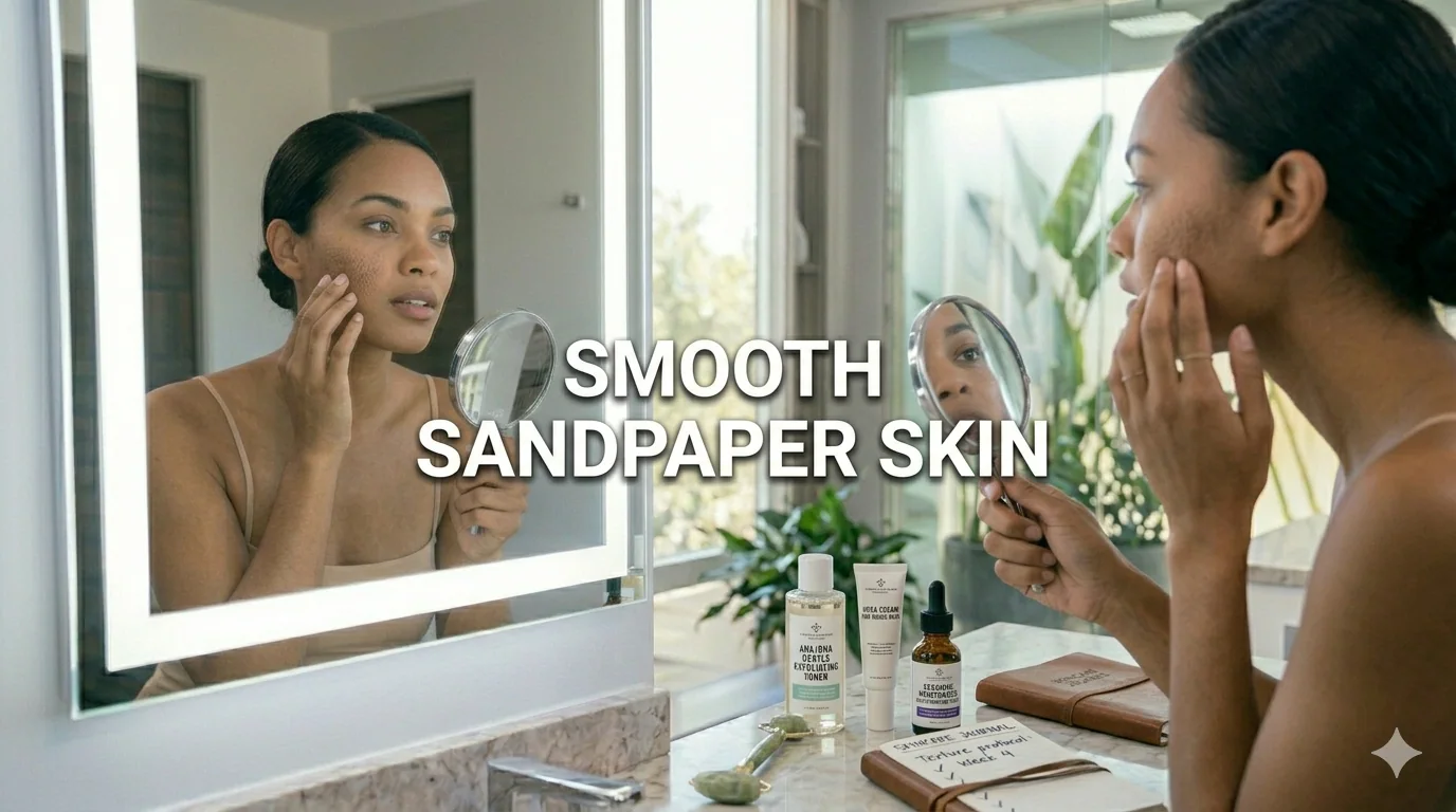 Sandpaper Skin Texture 2026- How to Smooth Rough Bumpy Skin Fast