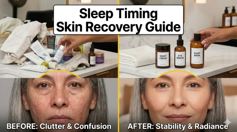 Sleep Timing and Skin Recovery 2026- When Your Skin Actually Heals