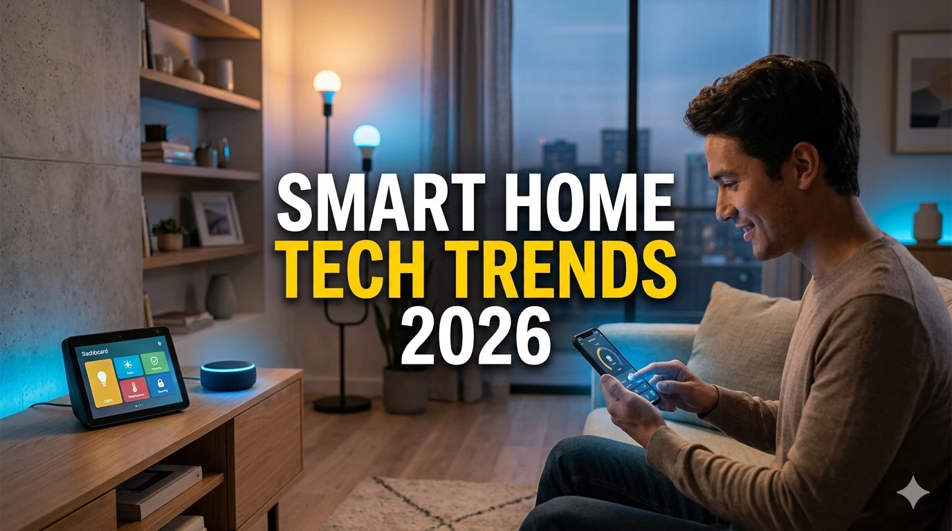 Smart Home Trends 2026- Must-Have Tech for a Modern Lifestyle