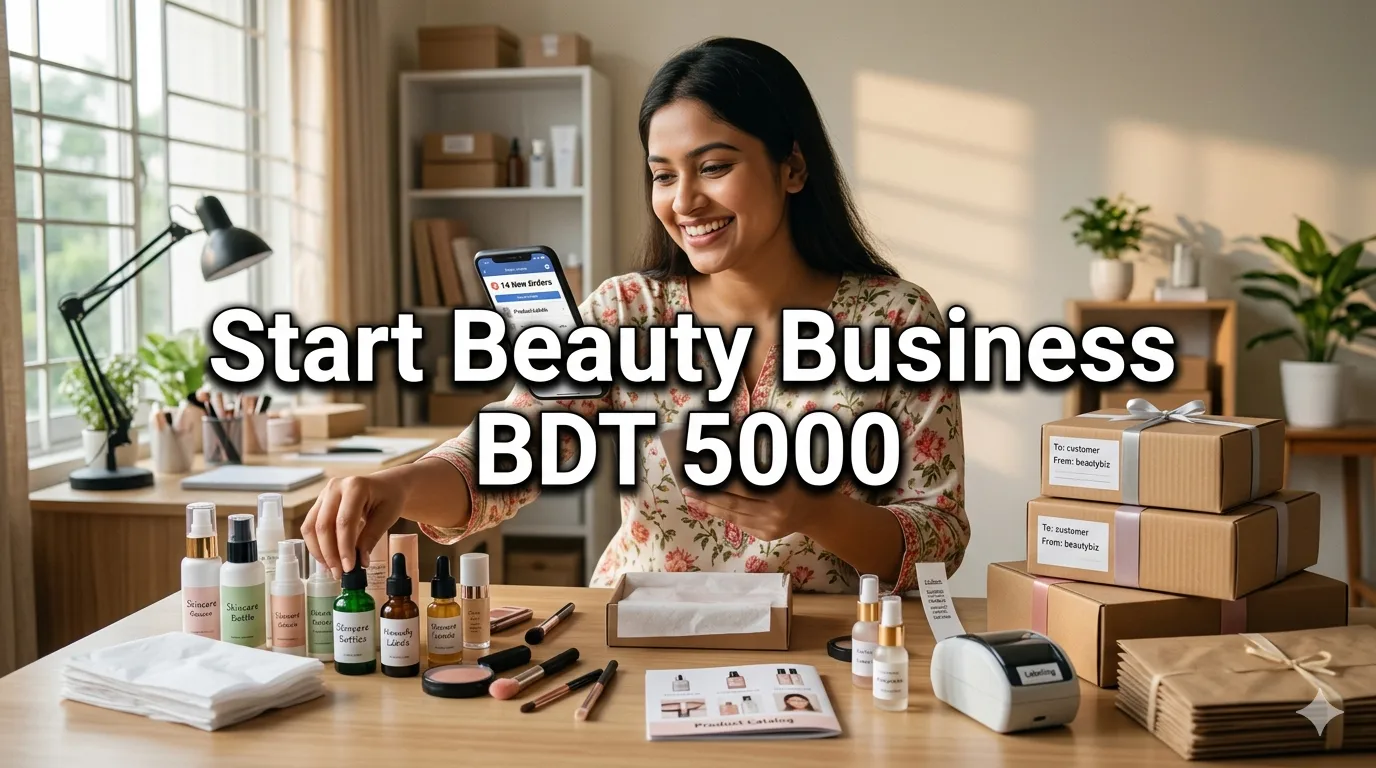 Start a Home Beauty Business in BD under BDT 5,000- 2026 Guide | eEraboti