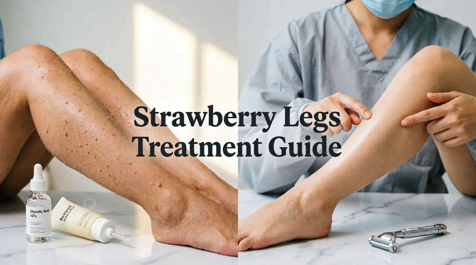 Strawberry Legs Guide 2026- Get Smooth Glass Skin on Your Body