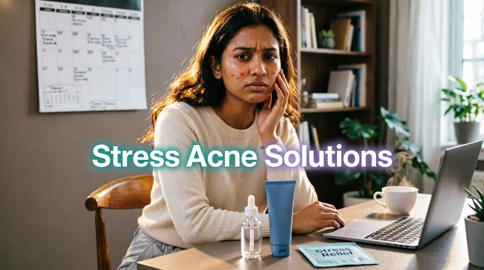 Stress Acne 2026- The Cortisol Connection and How to Calm Hectic Skin