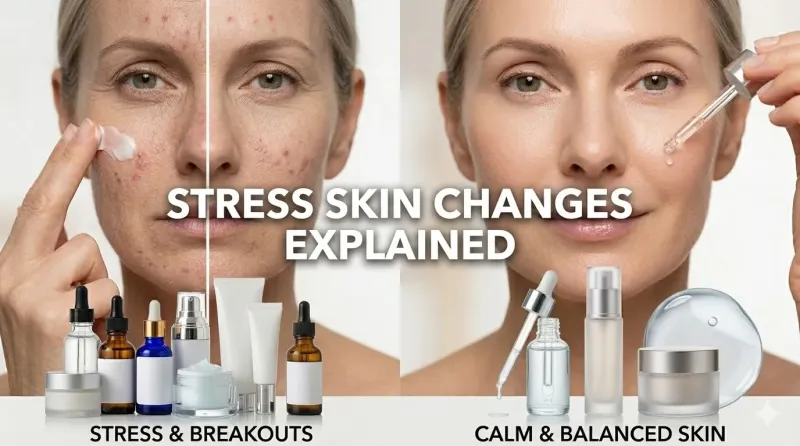 How Stress Changes Your Skin 2026- Signs of Pressure and Healing Tips