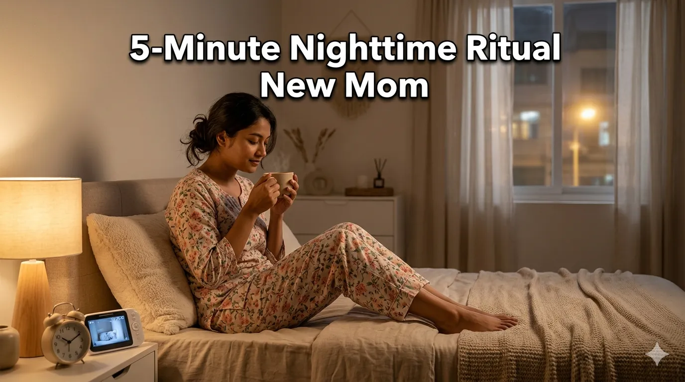 A 5-Minute Nighttime Ritual for New Moms- Better Sleep Guaranteed