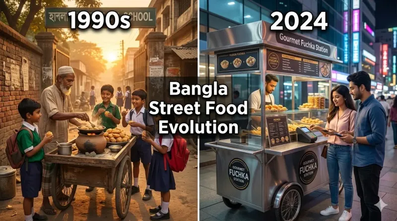Evolution of Bangladeshi Street Food- From School Gates to Gourmet