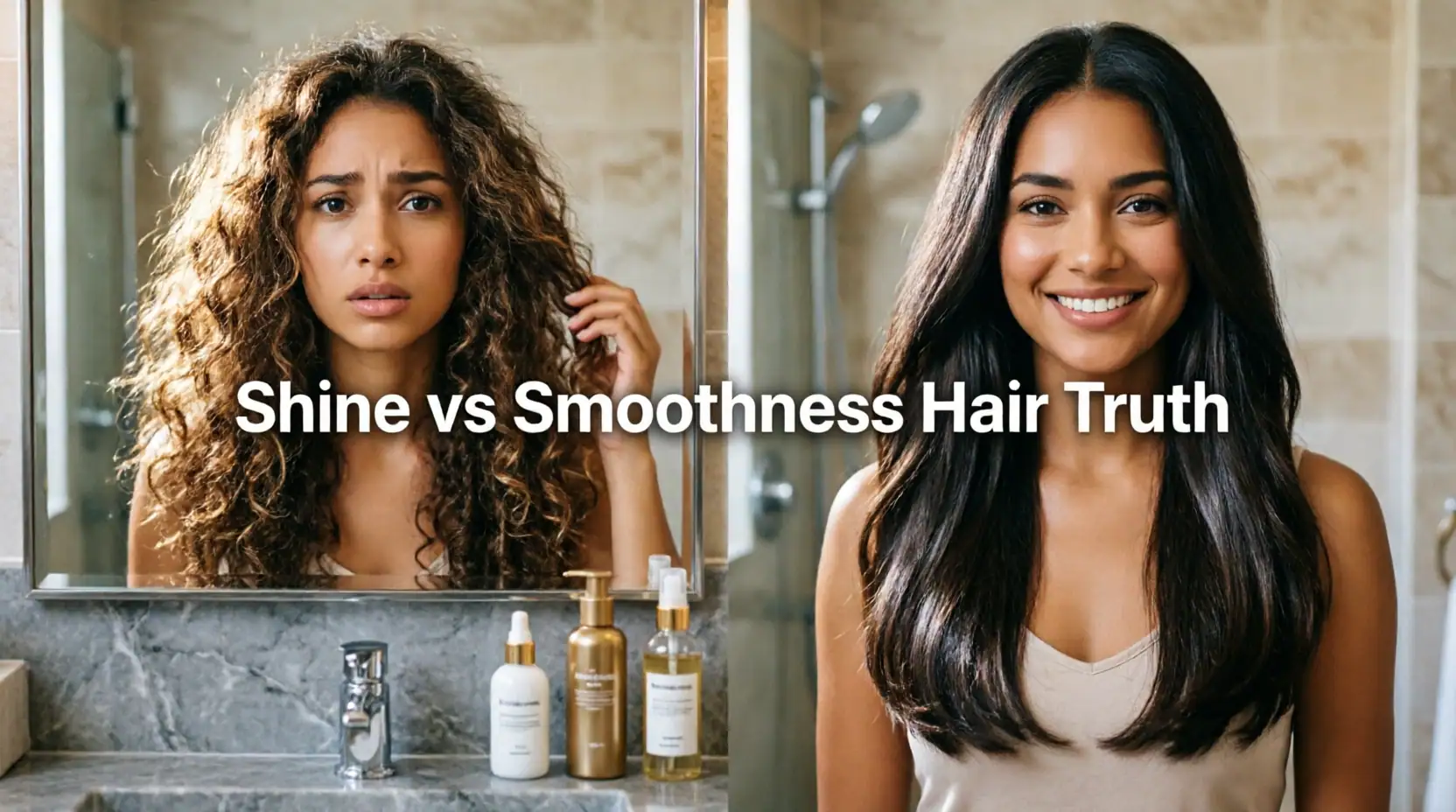 The Shine Illusion- Why Your Hair Feels Rough Despite Looking Healthy