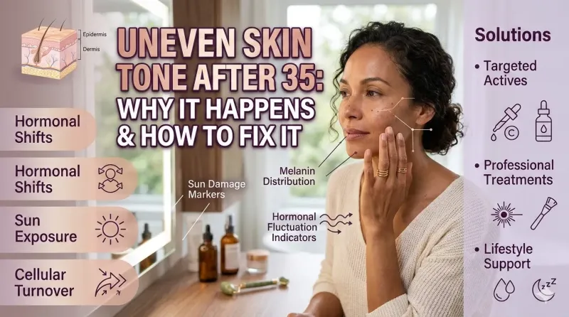 Uneven Skin Tone After 35- The Science and Solutions for Lasting Radiance