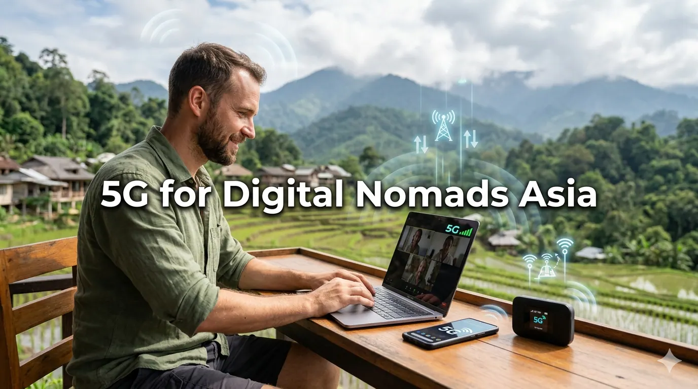 Use 5G Technology to Stay Connected in Remote Asia