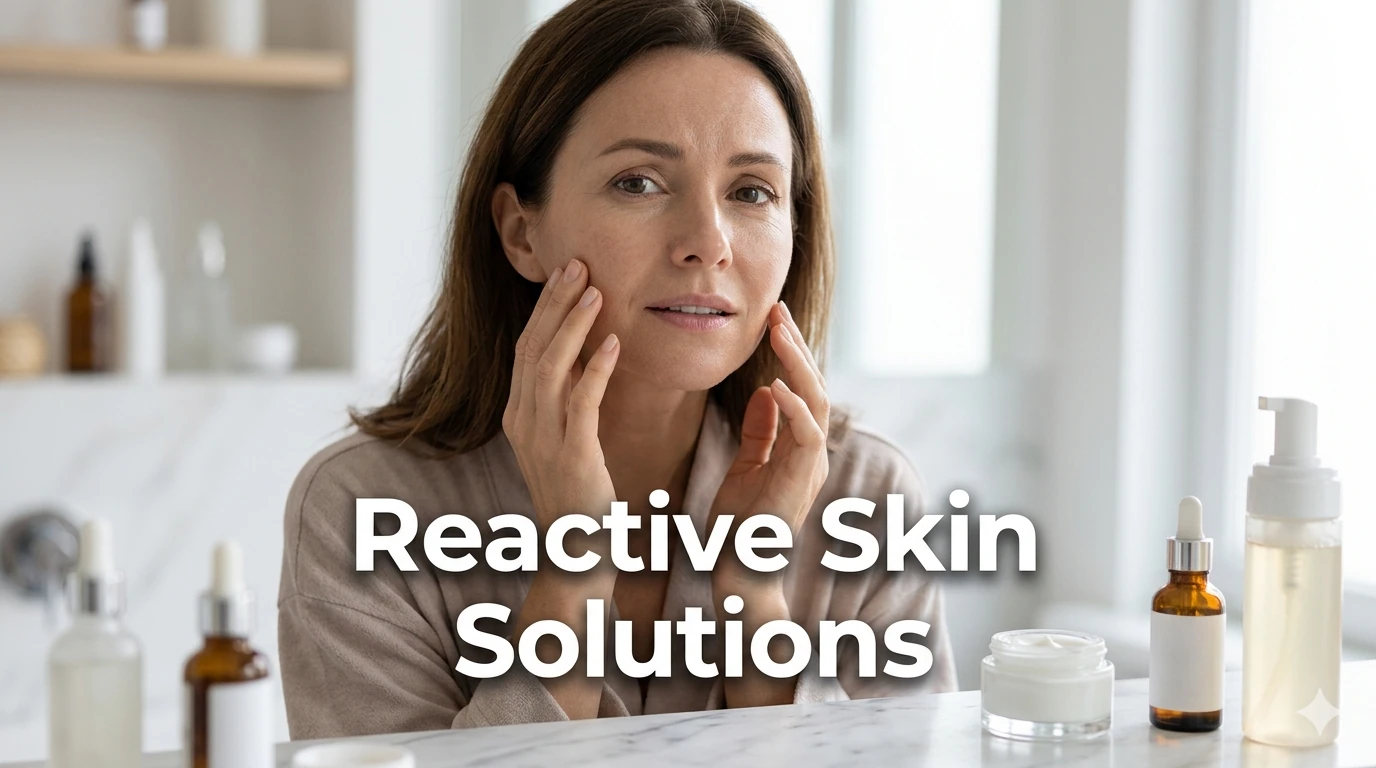 Why Skin Becomes More Reactive During Life Changes