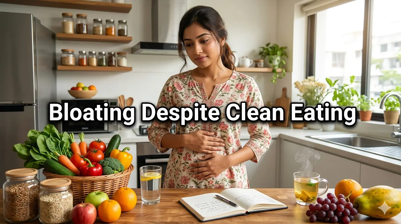 Bloating Despite Clean Eating- Women-s Guide | eEraboti