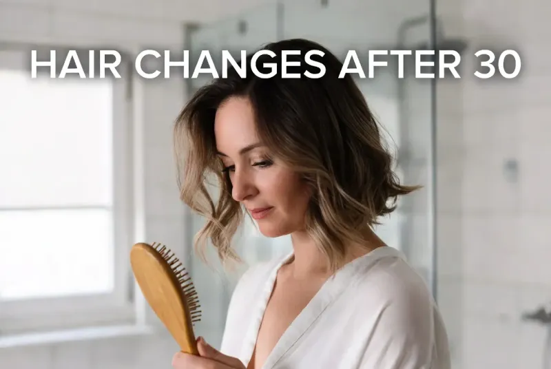 Hair Texture After 30- Science-Backed Solutions for Softer Strands