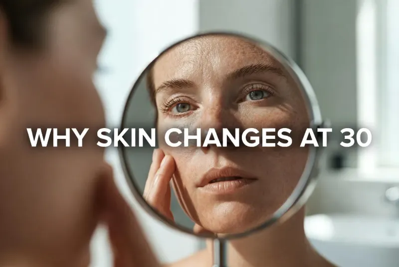 Early 30s Skin Texture Shifts- Why It Happens and How to Fix Rough Skin